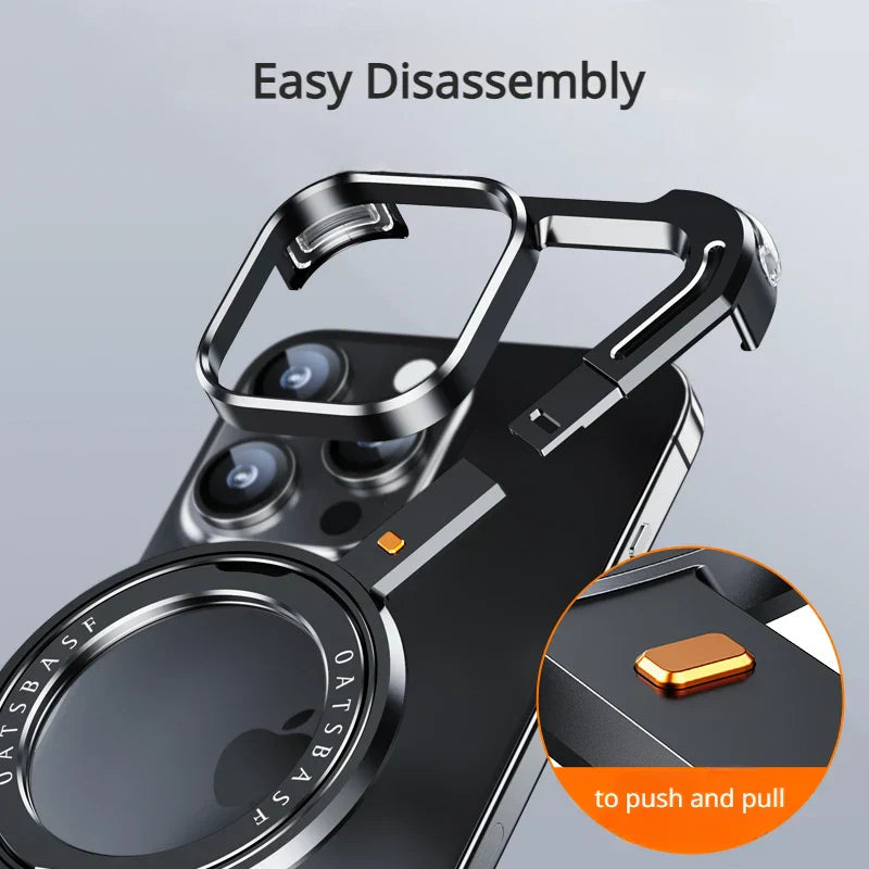 Luxury Z Shape Metal Case For iPhone