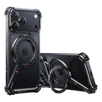 Protective Apple iPhone Back Cover - Luxury Z Shape Metal Case For iPhone