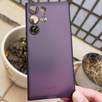 Samsung Galaxy S24 Ultra Kzdoo 0.3mm Ultra Slim Air Skin Paper Case - Purple Mobile Case by CoverMeUp - Style 4
