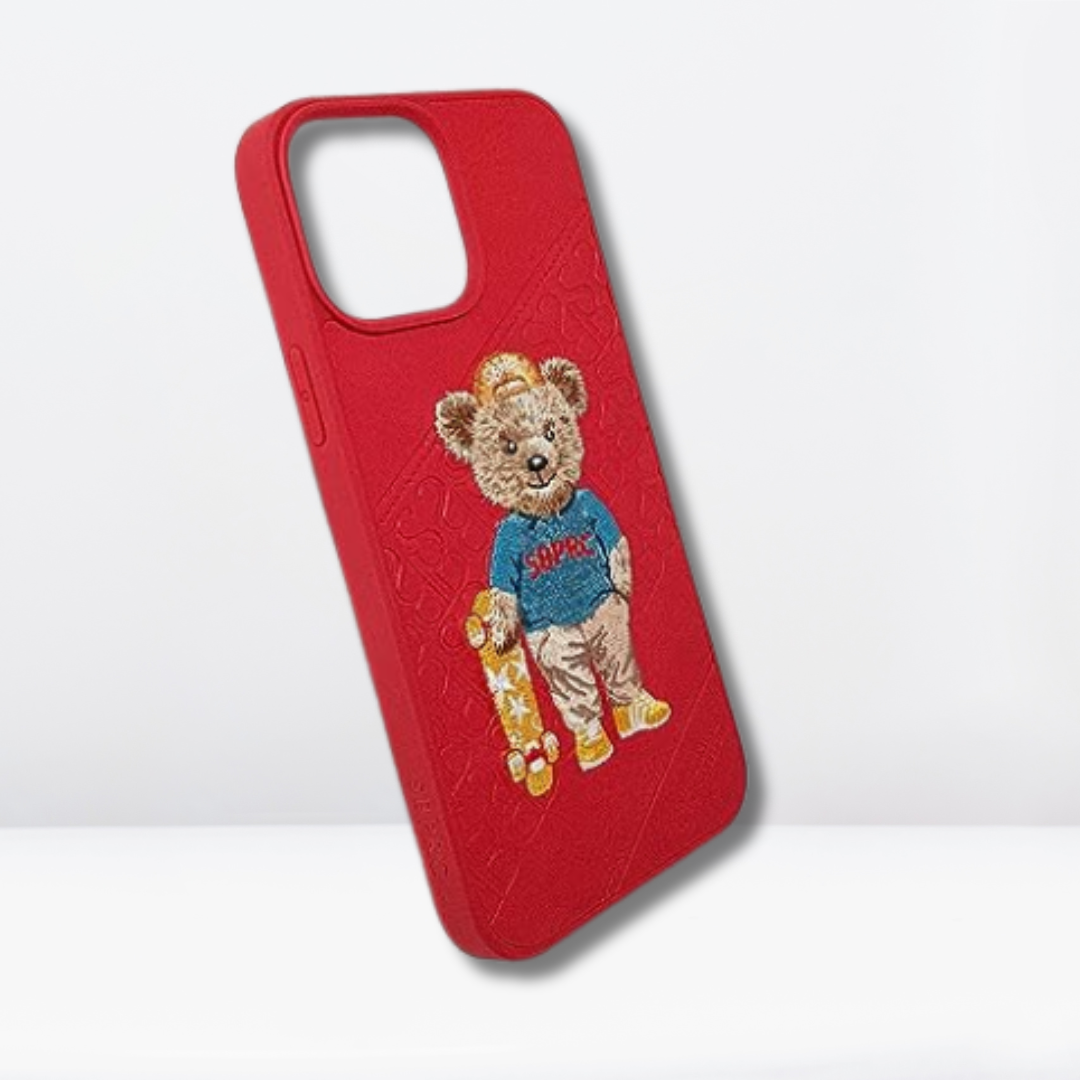 SB Polo Bear Leather Case for iPhone 14 Series
