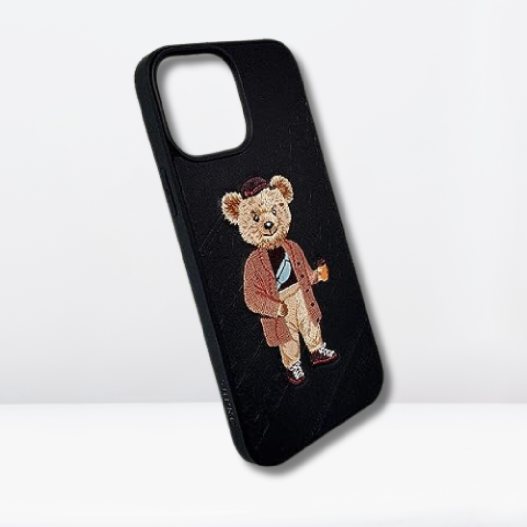 SB Polo Bear Leather Case for iPhone 14 Series