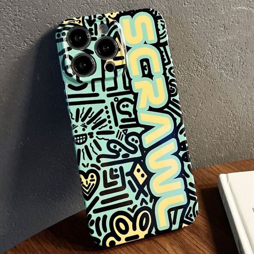 SCRAWL Abstract Art Case – iPhone 14 Pro