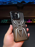 Protective Apple iPhone Back Cover - Spider Smart Metal Stand Case For iPhone - Style 6