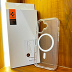 Protective Apple iPhone Back Cover - Spigeon Crystal Clear MagSafe Case for iPhone 16 Series - Style 6