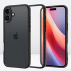 Protective Apple iPhone Back Cover - S Pigeon Matte with Black Sides Case for iPhone 16 Series