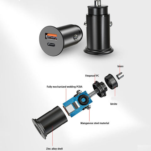 WiWU™ Super fast Car Charger With Dual Ports