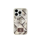 Protective Apple iPhone Back Cover - Polo Sagar Series Genuine Santa Barbara Leather Case for iPhone 15 Pro  (White)