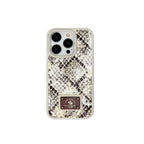 Protective Apple iPhone Back Cover - Polo Sagar Series Genuine Santa Barbara Leather Case for iPhone 15 Pro Max  (White)
