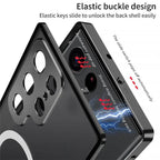 Matte Magsafe Case With Titanium Frame - Samsung Mobile Case by CoverMeUp - Style 10