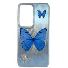 Samsung Galaxy S23 Blue Butterfly TPU Case 
