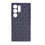 Samsung Galaxy S24 Ultra Protective Case – Slim Fit Shockproof Back Cover with Geometric Texture Mobile Case by CoverMeUp - Style 2