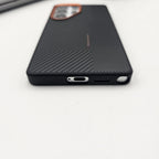 Samsung Galaxy S25 Ultra Super Thin Carbon Fiber Texture Case | Sleek & Durable Protection Mobile Case by CoverMeUp - Style 5