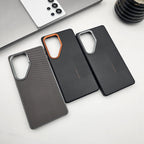 Samsung Galaxy S25 Ultra Super Thin Carbon Fiber Texture Case | Sleek & Durable Protection Mobile Case by CoverMeUp