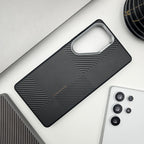 Samsung Galaxy S25 Ultra Super Thin Carbon Fiber Texture Case | Sleek & Durable Protection Mobile Case by CoverMeUp - Style 8
