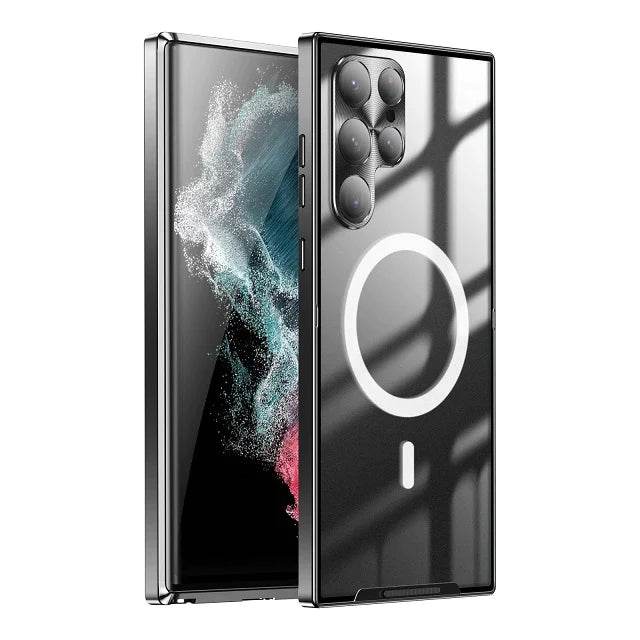 Matte Magsafe Case With Titanium Frame - Samsung Mobile Case by CoverMeUp