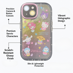 Cute Sanrio Hello Kitty Pochacco Back Case for iPhone