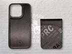 Protective Apple iPhone Back Cover - Santa  Barbara Polo Timothy  Series with Card Wallet Leather Back Cover iPhone 15 Pro (Black)