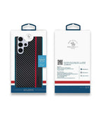 Santa Barbara Polo & Racquet Club® Leather Hazel Case – Premium Samsung Cases and Covers for Galaxy S25 Ultra| Black Mobile Case by CoverMeUp - Style 2