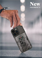 Protective Apple iPhone Back Cover - Santa Barbara Polo Hulda Series for iPhone 15 Pro (Dark Grey )