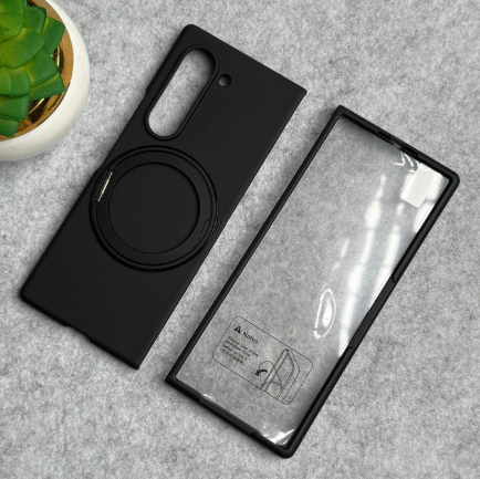 Samsung Galaxy Z Fold 8 Rotating Bracket Stand Front Glass Protection Case