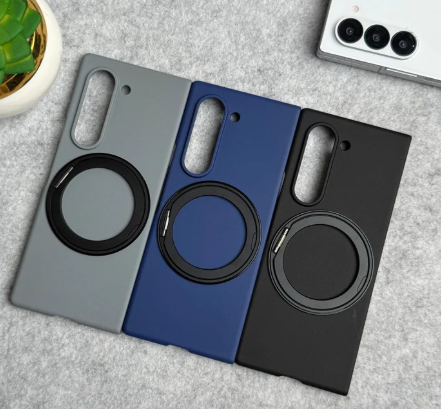 Samsung Galaxy Z Fold 8 Rotating Bracket Stand Front Glass Protection Case