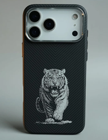 Luxo Carbon Texture Animal Series Magsafe