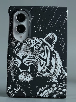 Luxo Carbon Texture Animal Series Magsafe