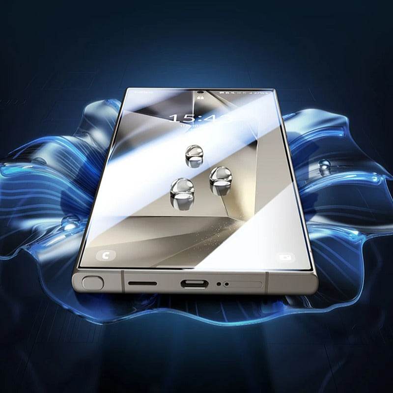 Galaxy S24 Series Tempered Glass Mobile Case by CoverMeUp - Style 3