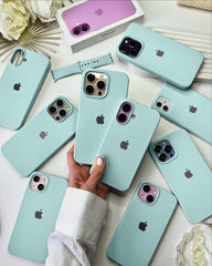 Liquid Silicon iPhone Case - Sea Foam