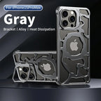 Protective Apple iPhone Back Cover - Luxury Auspicious Cloud Series Design Metal Case For iPhone - Style 4