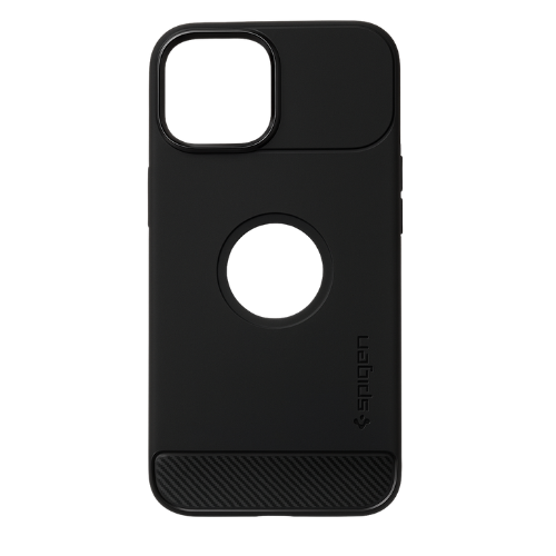 Shockproof Soft TPU iPhone Case – Black | Ultra-Thin (2.1mm) Lightweight, Non-Slip Grip