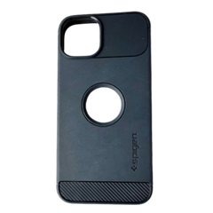 Shockproof Soft TPU iPhone Case – Black | Ultra-Thin (2.1mm) Lightweight, Non-Slip Grip