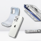Protective Apple iPhone Back Cover - Ultra Hybrid Silicone Back Case for iPhone 15/Pro/Pro Max - Style 4