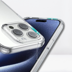 Protective Apple iPhone Back Cover - Ultra Hybrid Silicone Back Case for iPhone 15/Pro/Pro Max - Style 2