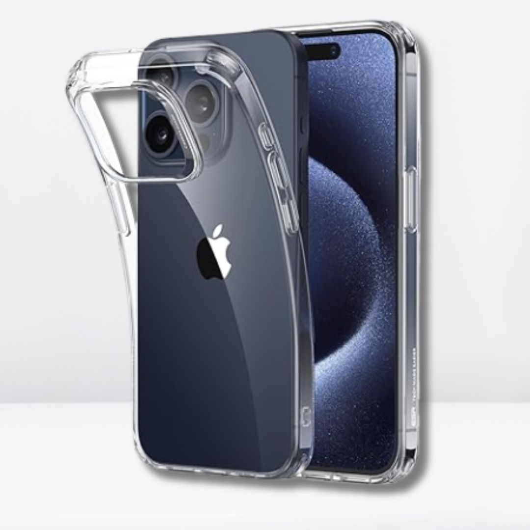 Ultra Hybrid Silicone Back Case for iPhone 15/Pro/Pro Max