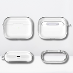Silicone Transparent Clear AirPod Pro Case Mobile Case by CoverMeUp - Style 2