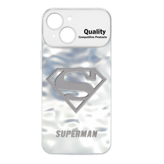 Silver Emblem TPU Phone Case – Inspired by Classic Superhero Design | Premium Protective Cover
