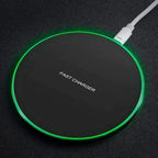 Wave™ QI 10W Fast Charging Wireless Charger Mobile Case by CoverMeUp - Style 9