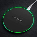 Wave™ QI 10W Fast Charging Wireless Charger Mobile Case by CoverMeUp - Style 10