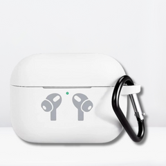 Soft Silicone Full Protective AirPods Pro / Pro 2 Case (White Color)