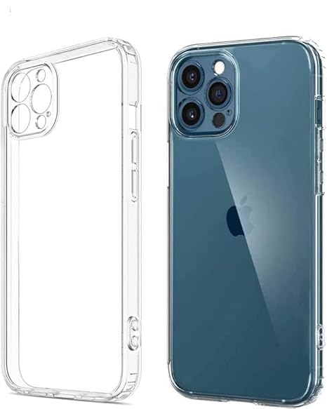 Soft Silicone Clear Transparent Case for iPhone