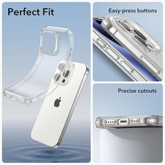 Soft Silicone Clear Transparent Case for iPhone
