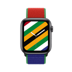 Country Colours Sports Loop for iWatch 45, 44mm & 42mm Series 1 2 3 4 5 6 7 & SE (Watch Not Included)