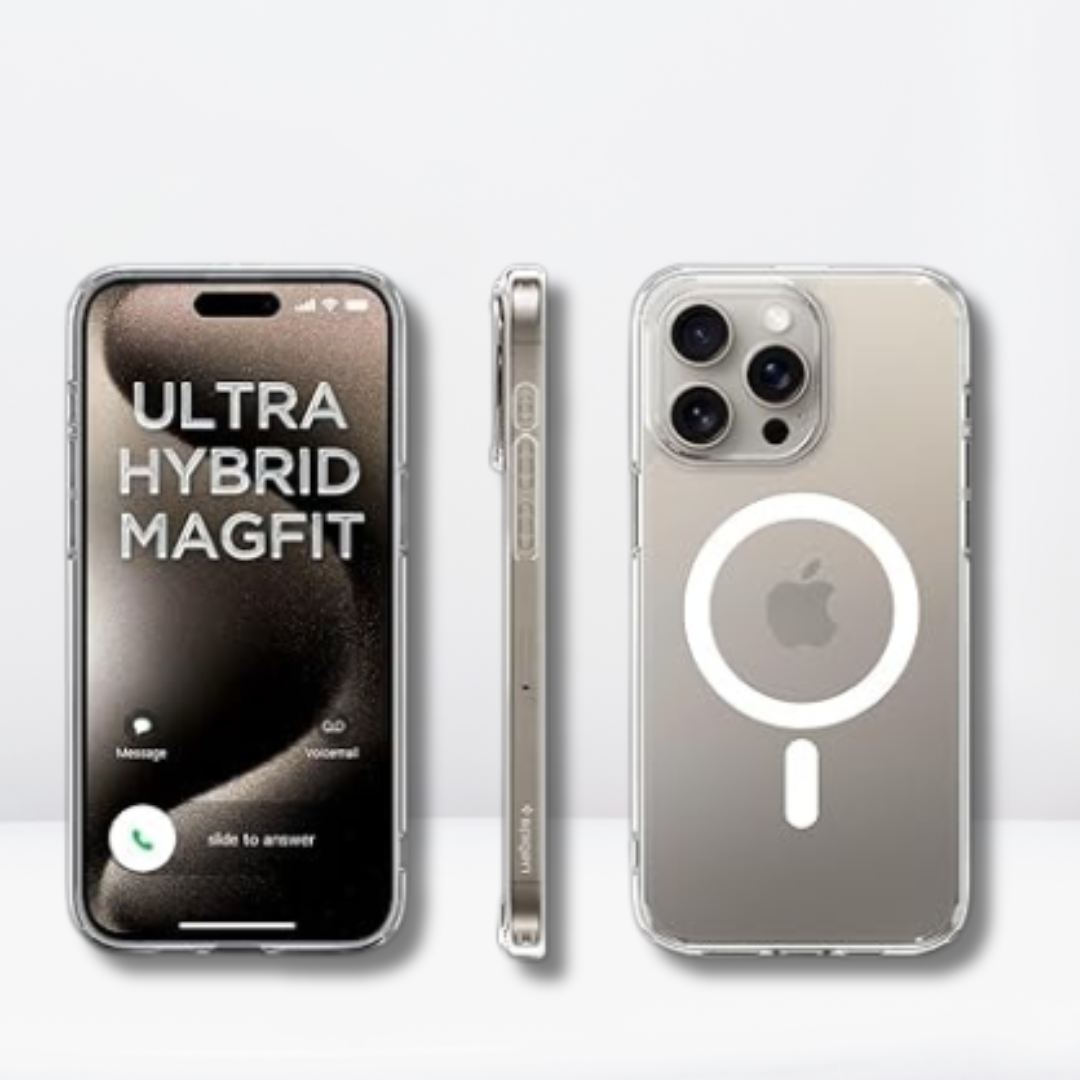 Protective Apple iPhone Back Cover - S pigeon Ultra Hybrid MagSafe Back Cover Case for iPhone 11/12/13 Series - Style 2