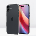Protective Apple iPhone Back Cover - Spigeon Crystal Clear Case for iPhone 16 Series - Style 3