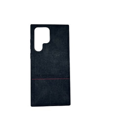 Stitched Leather Hard Case with Soft Cloth Interior