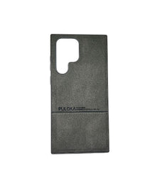 Stitched Leather Hard Case with Soft Cloth Interior