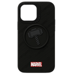 Protective Apple iPhone Back Cover - Superhero Embossed Silicone Hard Case for iPhone - Style 3