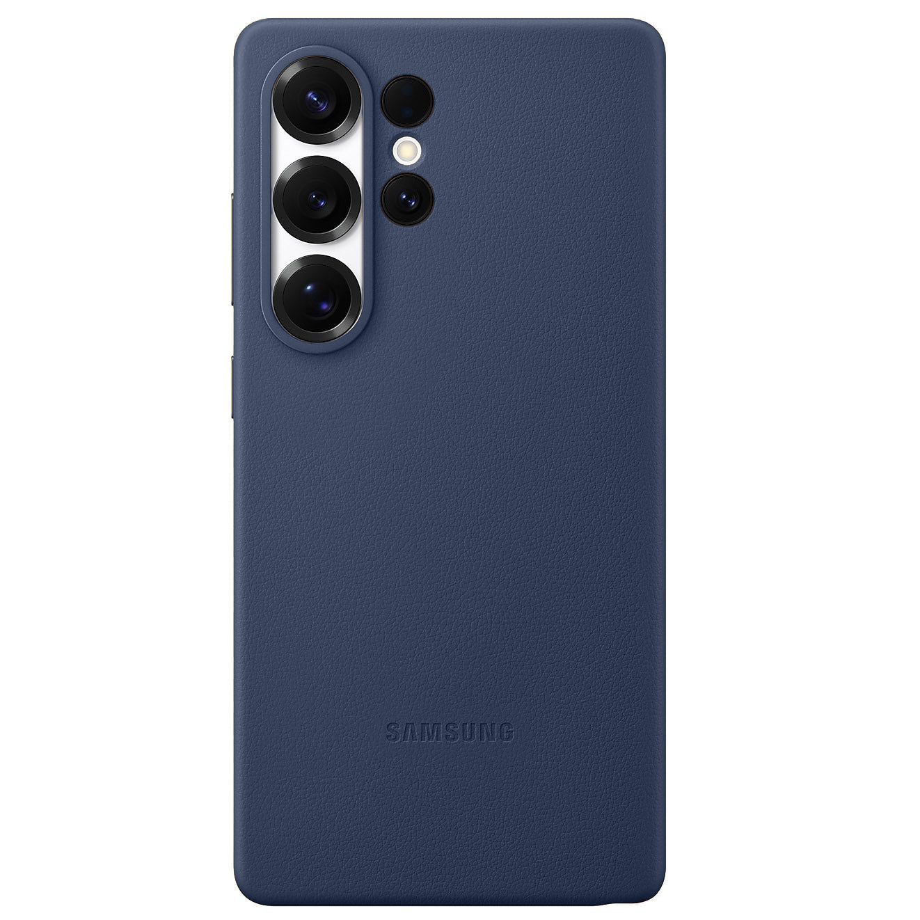 Samsung Galaxy S25 Ultra Leather Back Cover Case -Navy Blue Mobile Case by CoverMeUp