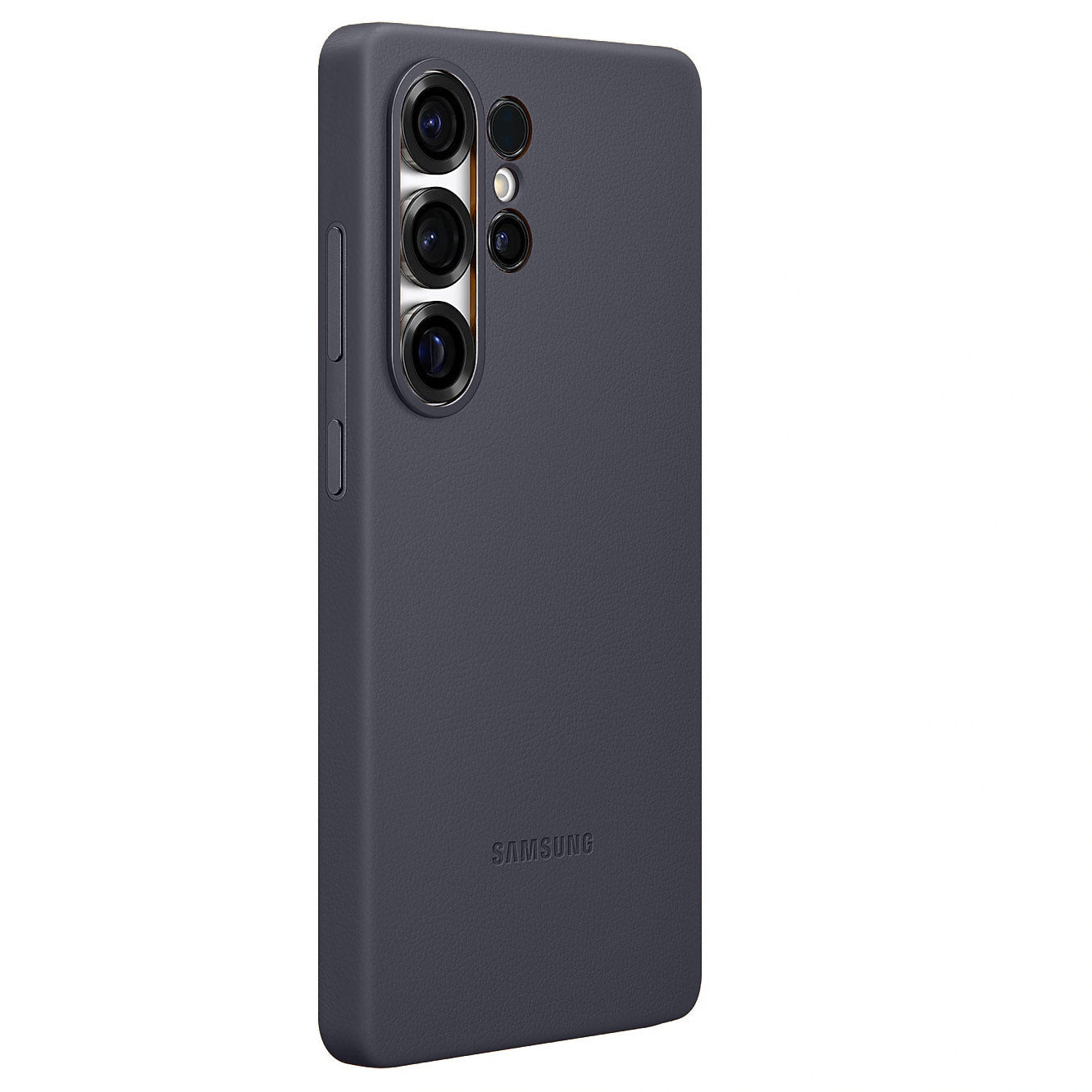Samsung Galaxy S25 Ultra Kindsuit Leather Back Cover Case - Gray Mobile Case by CoverMeUp - Style 2